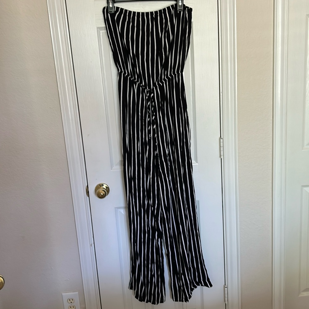 Forever 21 Strapless Jumpsuit